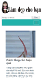Mobile Screenshot of lamdepchoban.com